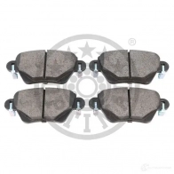 Тормозные колодки дисковые, комплект OPTIMAL 10494 2355 7 1271713 NEOH2J - Изображение 2