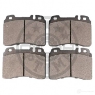 Тормозные колодки дисковые, комплект OPTIMAL 1424546356 2 1153 BP-09753 GFPGQJY - Изображение 2