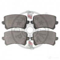 Тормозные колодки дисковые, комплект OPTIMAL 2448 3 BP-12334 1424925203 Q7YL0L4 - Изображение 2