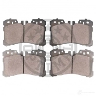 Тормозные колодки дисковые, комплект OPTIMAL BWR90 1Y 1424925290 BP-12423 4058787127607 - Изображение 2