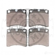 Тормозные колодки дисковые, комплект OPTIMAL 5TKE 312 1424546360 4058787121520 BP-09760 - Изображение 2