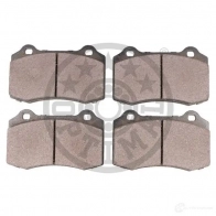 Тормозные колодки дисковые, комплект OPTIMAL 21 381 12620 1272309 KQ13O5B - Изображение 2