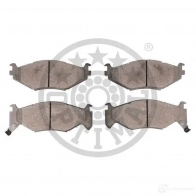 Тормозные колодки дисковые, комплект OPTIMAL 21815 BP-09937 21 807 1424546440 - Изображение 2