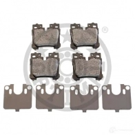 Тормозные колодки дисковые, комплект OPTIMAL BP-12426 1424925293 4058787127638 U 8P8INC - Изображение 2