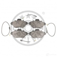 Тормозные колодки дисковые, комплект OPTIMAL 200 35 BP-09648 1424546313 20036 - Изображение 2