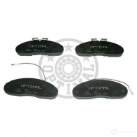 Тормозные колодки дисковые, комплект OPTIMAL 9647 W7ZR GYP 1274327 4031185145008