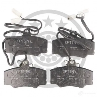 Тормозные колодки дисковые, комплект OPTIMAL CS 9DN 12055 1271768 4031185012102 - Изображение 1