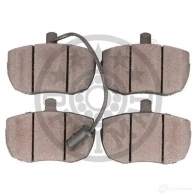 Тормозные колодки дисковые, комплект OPTIMAL ODY57 1424546225 2035 9 BP-09425 - Изображение 2