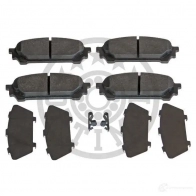Тормозные колодки дисковые, комплект OPTIMAL BP-12406 1424925273 4LDUPG 24 331 - Изображение 2