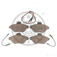 Тормозные колодки дисковые, комплект OPTIMAL BP-09857 1424546412 216 32 0F1KS - Изображение 2