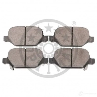 Тормозные колодки дисковые, комплект OPTIMAL BP-12639 1424925503 2 5410 25411 - Изображение 2
