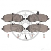 Тормозные колодки дисковые, комплект OPTIMAL 1424925206 24608 2459 5 BP-12337 - Изображение 2