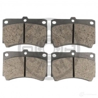 Тормозные колодки дисковые, комплект OPTIMAL OCSU W 1424546282 BP-09569 4058787120745 - Изображение 2