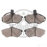 Тормозные колодки дисковые, комплект OPTIMAL BP-09912 201 68 1424546432 21366 - Изображение 2