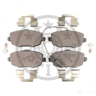 Тормозные колодки дисковые, комплект OPTIMAL 2407 3 1424925202 24515 BP-12333 - Изображение 2
