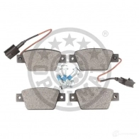 Тормозные колодки дисковые, комплект OPTIMAL BP-12541 1424925406 2371 4 PISPV - Изображение 2