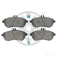 Тормозные колодки дисковые, комплект OPTIMAL N1PF8B S 1272078 12387 4031185329637 - Изображение 2