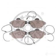 Тормозные колодки дисковые, комплект OPTIMAL 10102 NIUCFG 2 3146 1271448 - Изображение 2