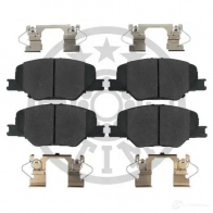 Тормозные колодки дисковые, комплект OPTIMAL BP-12804 RZK E4 1437663660 - Изображение 2