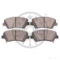 Тормозные колодки дисковые, комплект OPTIMAL BP-12605 251 16 25708 1424925470 - Изображение 2