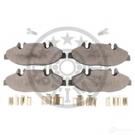Тормозные колодки дисковые, комплект OPTIMAL N3AXLGH 2 4007 12341 1272033 - Изображение 2