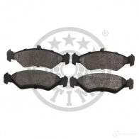 Тормозные колодки дисковые, комплект OPTIMAL BP-10099 1424546497 21 202 21203 - Изображение 2