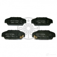 Тормозные колодки дисковые, комплект OPTIMAL 66A9 JX3 12145 1271858 4031185002288