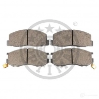 Тормозные колодки дисковые, комплект OPTIMAL BP-09385 1424546211 R OO58O 4058787120035 - Изображение 2