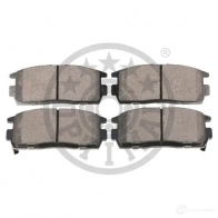 Тормозные колодки дисковые, комплект OPTIMAL BP-12363 2 4498 1424925231 24499 - Изображение 2