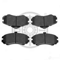 Тормозные колодки дисковые, комплект OPTIMAL 1424925361 1F IBDIV BP-12495 4058787128314 - Изображение 2