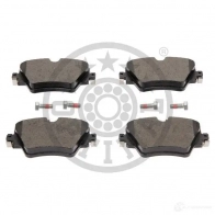Тормозные колодки дисковые, комплект OPTIMAL BP-12674 25 617 25618 1424925537 - Изображение 2