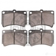 Тормозные колодки дисковые, комплект OPTIMAL 4058787120219 BP-09437 1424546229 XP1 IG - Изображение 2