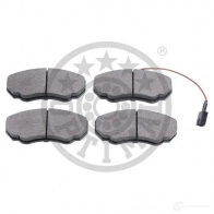 Тормозные колодки дисковые, комплект OPTIMAL 2391 7 23918 BP-96001 1424925666 - Изображение 2