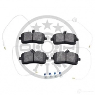 Тормозные колодки дисковые, комплект OPTIMAL 1424546786 BP-12223 24175 24 134 - Изображение 2
