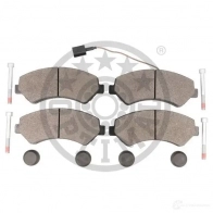 Тормозные колодки дисковые, комплект OPTIMAL 1272136 12445 64VW E3 4031185337960 - Изображение 2