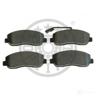 Тормозные колодки дисковые, комплект OPTIMAL 1424925286 TFHLQV 25 147 BP-12419 - Изображение 2