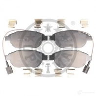 Тормозные колодки дисковые, комплект OPTIMAL 23710 12715 Fiat Punto (199) 3 Хэтчбек 1.3 JTD Multijet (199.AYR1A. 199.BYR1A) 90 л.с. 2018 – 2025 23 709