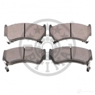 Тормозные колодки дисковые, комплект OPTIMAL 4058787123197 BP-10183 ZZ LNE 1424546526 - Изображение 2