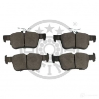 Тормозные колодки дисковые, комплект OPTIMAL 1424925554 BP-12691 2 5798 25799 - Изображение 2