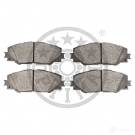 Тормозные колодки дисковые, комплект OPTIMAL BP-12312 1424925183 97BYUR 2433 7 - Изображение 2
