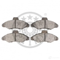 Тормозные колодки дисковые, комплект OPTIMAL 4058787121155 0 KKH1X2 1424546323 BP-09664 - Изображение 2