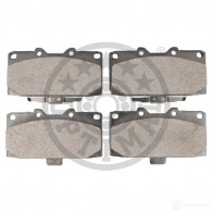 Тормозные колодки дисковые, комплект OPTIMAL 69D QE 12411 1272102 4031185329873 - Изображение 2