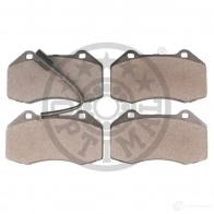 Тормозные колодки дисковые, комплект OPTIMAL 24 162 BP-12335 24687 1424925204 - Изображение 2
