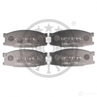 Тормозные колодки дисковые, комплект OPTIMAL 4031185011839 12028 1271741 MM 2Y5W