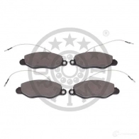 Тормозные колодки дисковые, комплект OPTIMAL E2U YY 4031185578042 1272266 12576 - Изображение 2