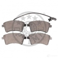 Тормозные колодки дисковые, комплект OPTIMAL BP-12662 C4PEO8 1424925525 246 93 - Изображение 2