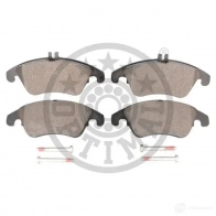 Тормозные колодки дисковые, комплект OPTIMAL 4058787127898 1424925319 BP-12453 B YB0L - Изображение 2