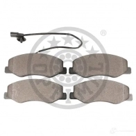 Тормозные колодки дисковые, комплект OPTIMAL 1424925284 4Q5KC36 251 72 BP-12417 - Изображение 2