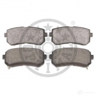 Тормозные колодки дисковые, комплект OPTIMAL 1424925515 BP-12651 4058787129861 X2 WT3 - Изображение 2