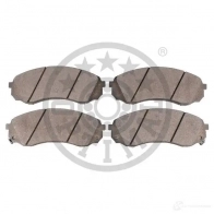 Тормозные колодки дисковые, комплект OPTIMAL 1424925160 BP-12281 24 597 24598 - Изображение 2